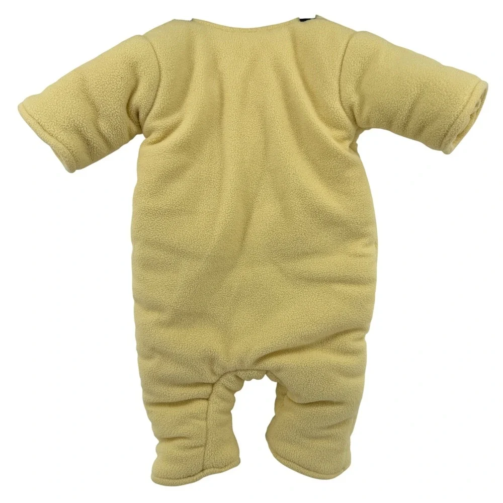 Baby Merlin's Magic Sleepsuit Yellow Large 6-9 Months 18-21 lbs Polyester Fleece